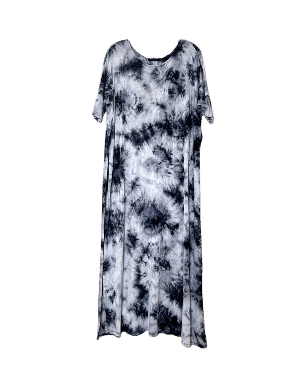 Rae Mode Maxi Dress Side Slits Women Size M Cover‎ Up Boho Coastal Festival